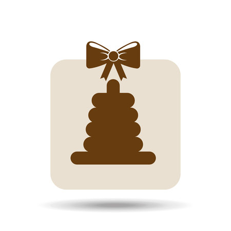 baby shower icon design, vector illustration eps10 graphicのイラスト素材