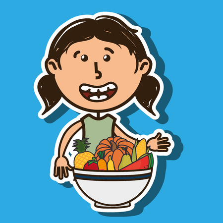 kids menu design, vector illustration eps10 graphicのイラスト素材