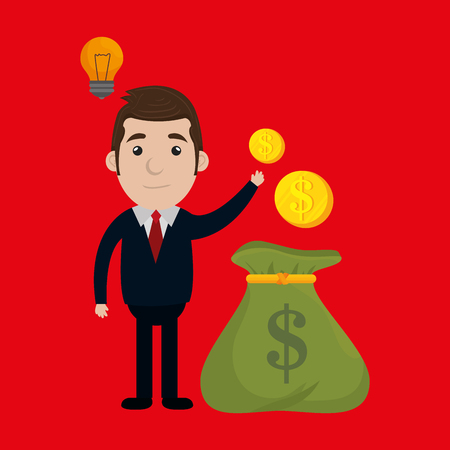 businessperson avatar design,のイラスト素材