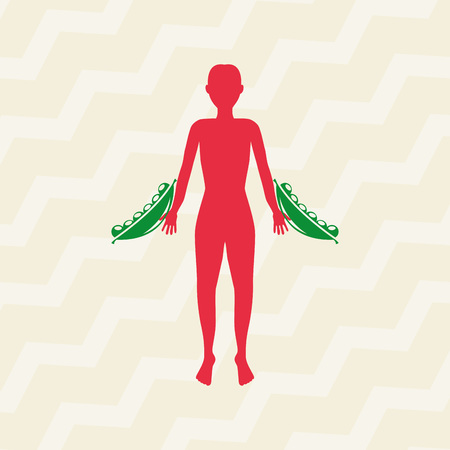 healthy food design, vector illustration eps10 graphicのイラスト素材