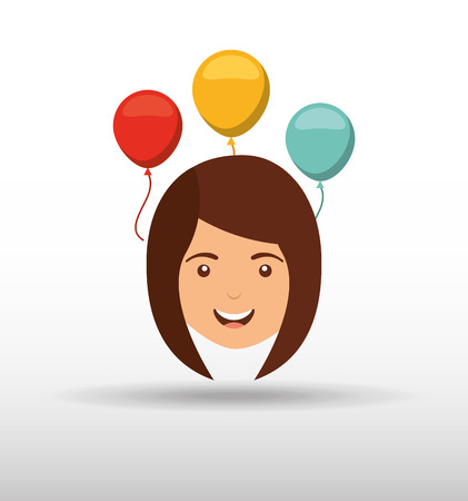 person party celebration design, vector illustration eps10 graphicのイラスト素材