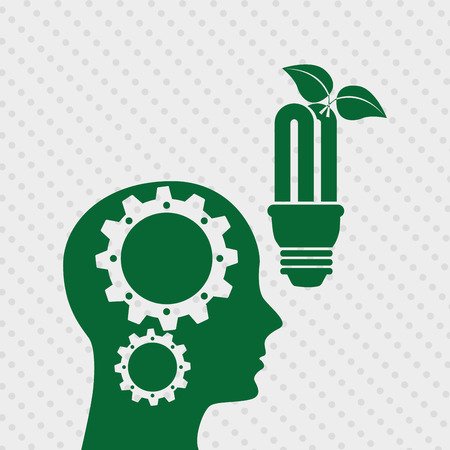 think green design, vector illustration eps10 graphicのイラスト素材