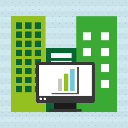 Ecology online design, vector illustration eps10 graphicのイラスト素材