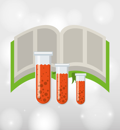 science book design, vector illustration eps10 graphicのイラスト素材