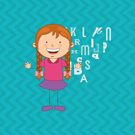 small students design, vector illustration eps10 graphicのイラスト素材