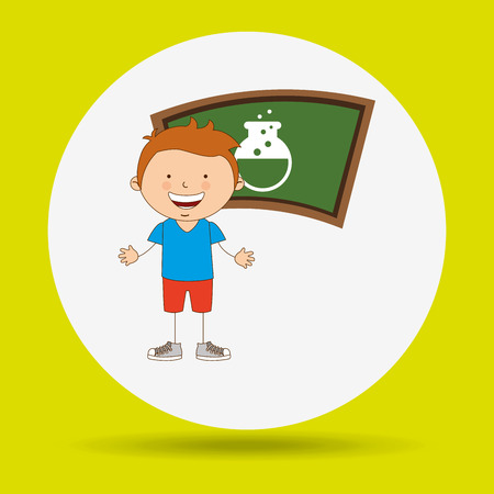 small students design, vector illustration eps10 graphicのイラスト素材