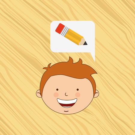 small students design, vector illustration eps10 graphicのイラスト素材
