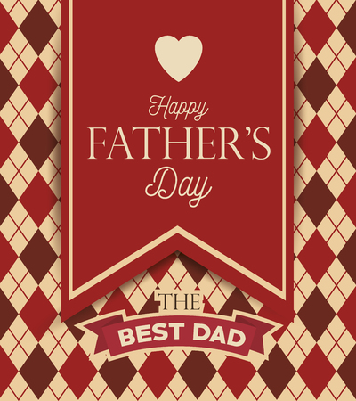 happy fathers day design, vector illustration eps10 graphicのイラスト素材