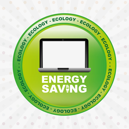 energy saving  design, vector illustration eps10 graphicのイラスト素材