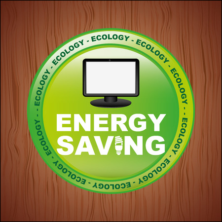 energy saving  design, vector illustration eps10 graphicのイラスト素材