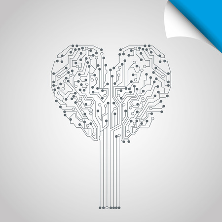 technology icon design, vector illustration eps10 graphicのイラスト素材