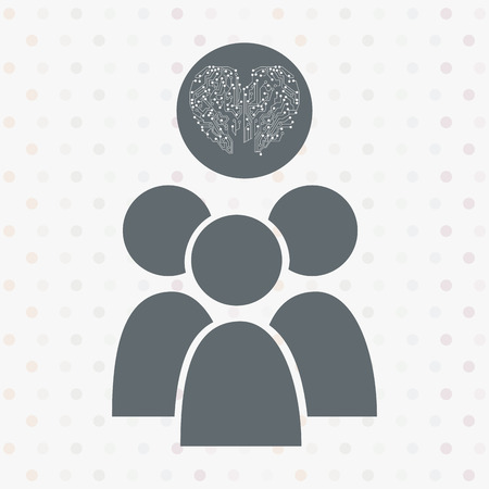 technology icon design, vector illustration eps10 graphicのイラスト素材