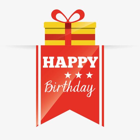 birthday invitation design, vector illustration eps10 graphicのイラスト素材