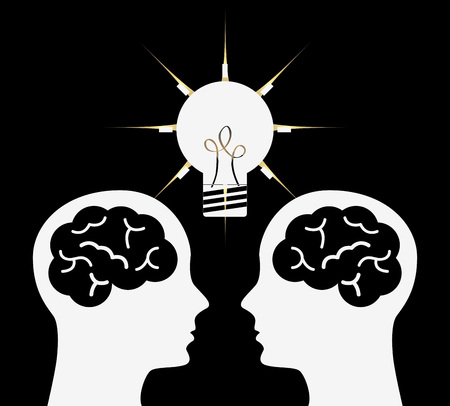 creative profile design, vector illustration eps10 graphicのイラスト素材