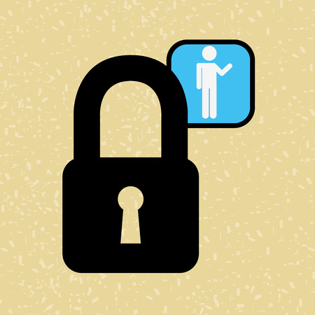 security system design, vector illustration eps10 graphicのイラスト素材