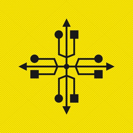 usb device design, vector illustration eps10 graphicのイラスト素材