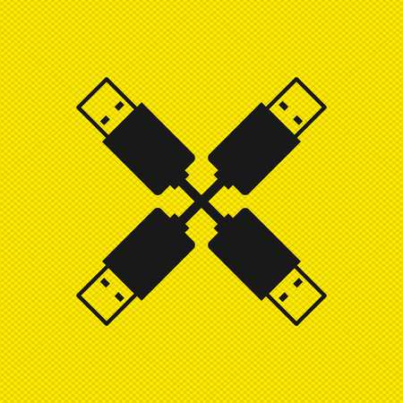 usb device design, vector illustration eps10 graphicのイラスト素材