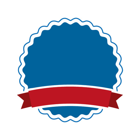 elegant badge isolated icon design, vector illustration  graphicのイラスト素材
