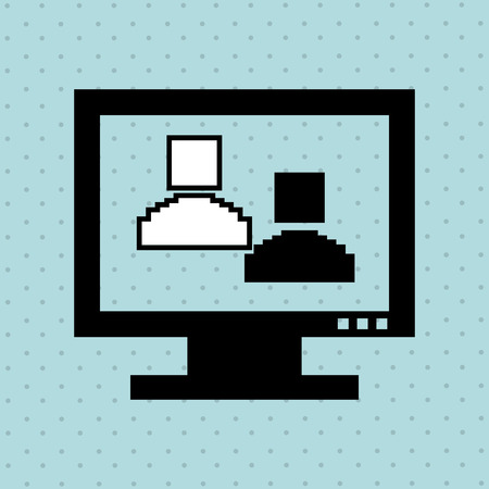 computer technology design, vector illustration eps10 graphicのイラスト素材