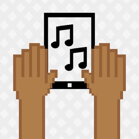 mobile technology design, vector illustration eps10 graphicのイラスト素材