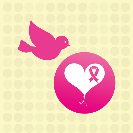 breast cancer awareness design, vector illustration eps10 graphicのイラスト素材