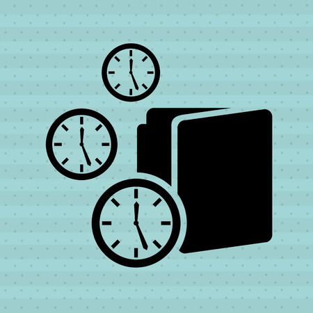 business time design, vector illustration eps10 graphicのイラスト素材