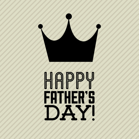 happy fathers day design, vector illustration eps10 graphicのイラスト素材