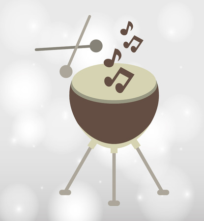 musical instrument design, vector illustration eps10 graphicのイラスト素材