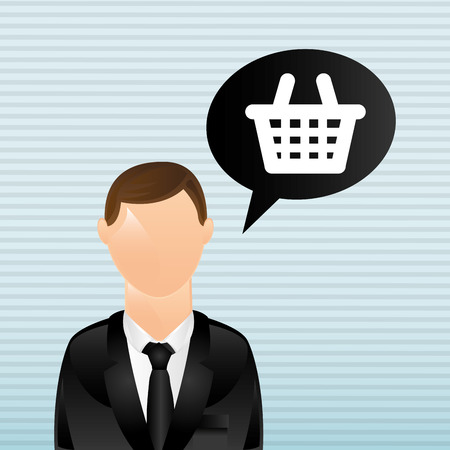 businessman avatar design, vector illustration eps10 graphicのイラスト素材