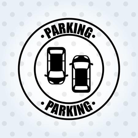 parking zone design, vector illustration eps10 graphicのイラスト素材