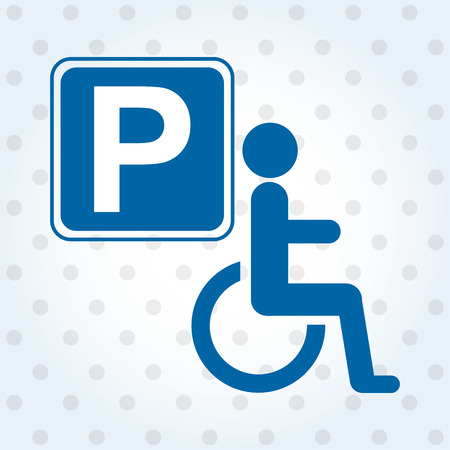 parking zone design, vector illustration eps10 graphicのイラスト素材