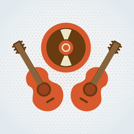 musical instrument design, vector illustration eps10 graphicのイラスト素材
