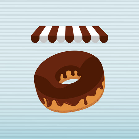bakery shop design, vector illustration eps10 graphicのイラスト素材
