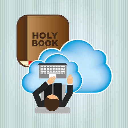cloud computing design, vector illustrationのイラスト素材