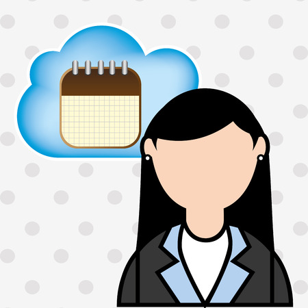 cloud computing design, vector illustration eps10 graphicのイラスト素材