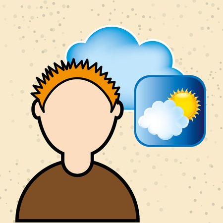 cloud computing design, vector illustration eps10 graphicのイラスト素材