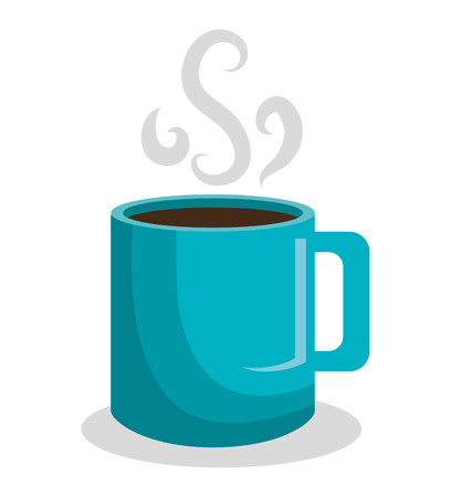 coffee cup design, vector illustration eps10 graphicのイラスト素材