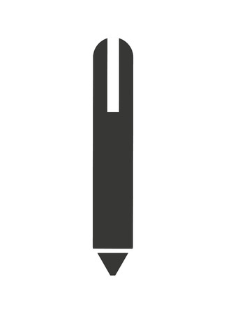 pen isolated icon design, vector illustration  graphicのイラスト素材
