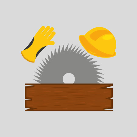 construction tools design, vector illustration eps10 graphicのイラスト素材