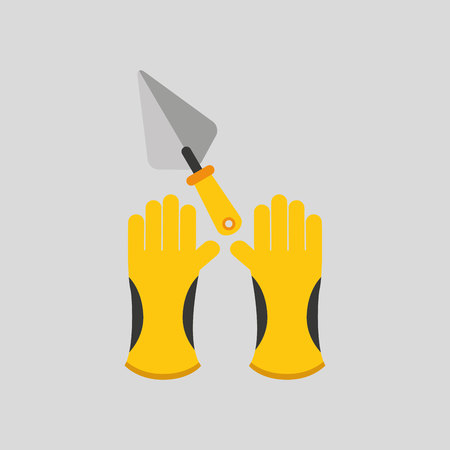 construction tools design, vector illustration eps10 graphicのイラスト素材