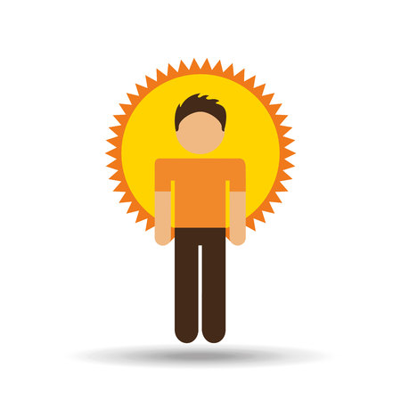 summer  vacations design, vector illustration eps10 graphicのイラスト素材