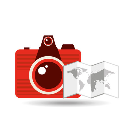 travel vacations design, vector illustration eps10 graphicのイラスト素材