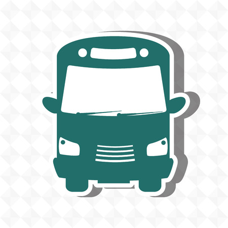 travel by bus design, vector illustration eps10 graphicのイラスト素材