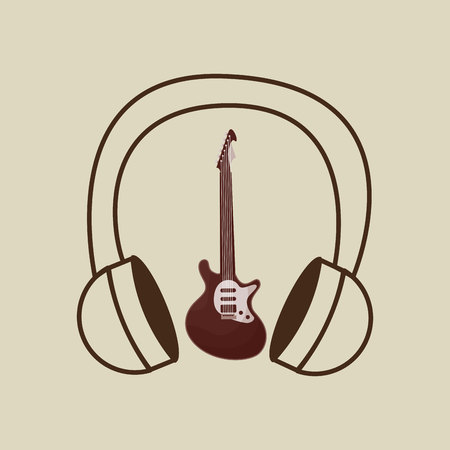 musical instrument  design, vector illustration eps10 graphicのイラスト素材
