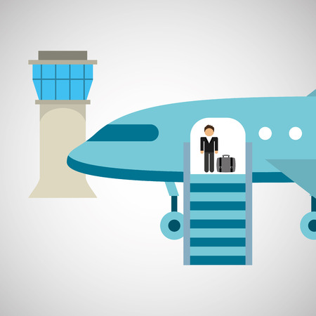 airport terminal design, vector illustrationのイラスト素材