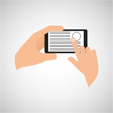 electronic book design, vector illustrationのイラスト素材