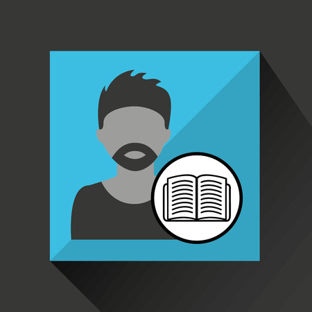 electronic book design, vector illustrationのイラスト素材