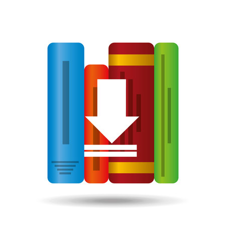 electronic book design, vector illustration eps10 graphicのイラスト素材