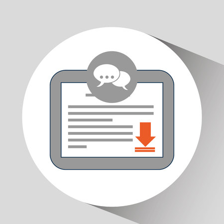 electronic book design, vector illustration eps10 graphicのイラスト素材