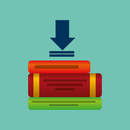 electronic book design, vector illustration eps10 graphicのイラスト素材